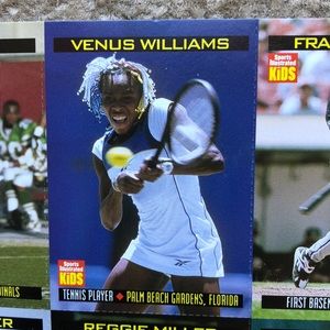 Sports Illustrated for Kids - VENUS WILLIAMS RC #686 May 1998 Mag w Uncut Cards